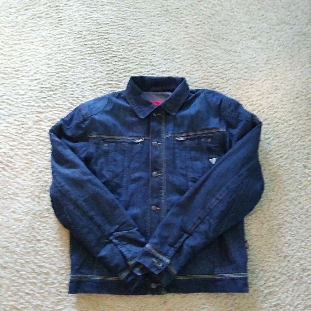 denim motorcycle jacket